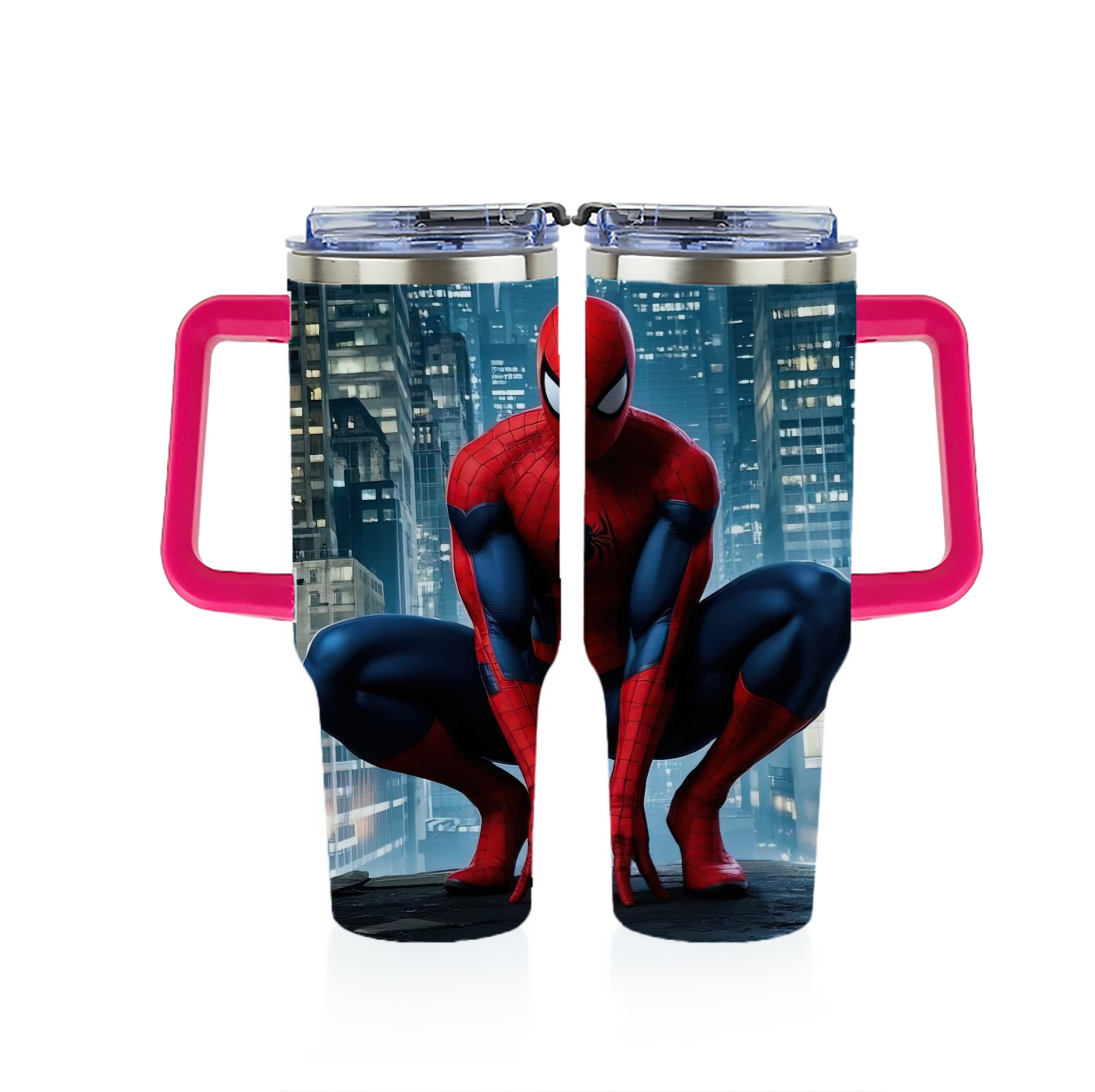 （画像用） Spider Man スパイダーマン 1200ｍLフルプリント車用タンブラー